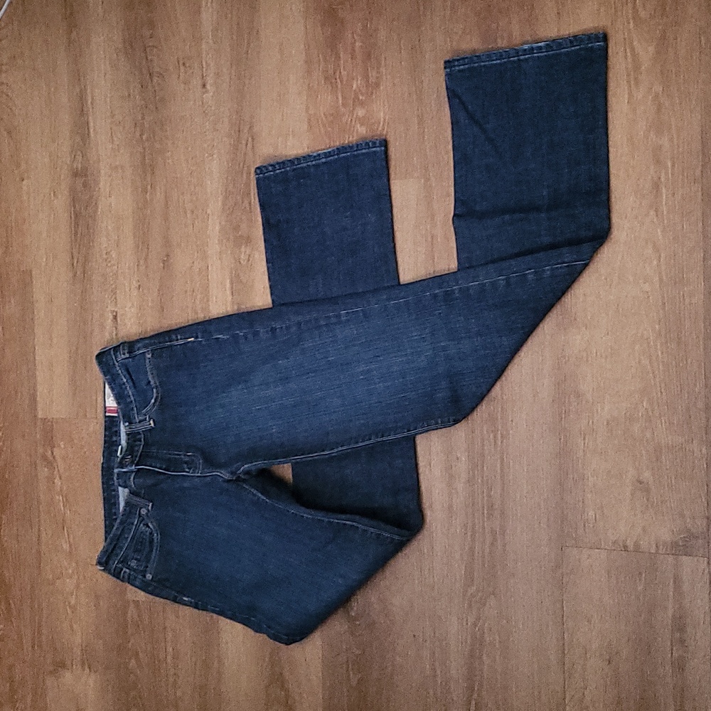 GAP 1969 size 4 long EUC women's jeans, classic fit stretch